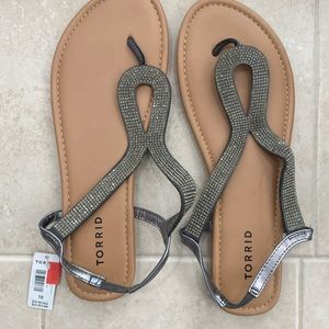 Torrid Gladiator Sandal New 10